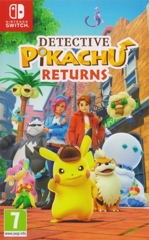 Game cover: Detective Pikachu Returns