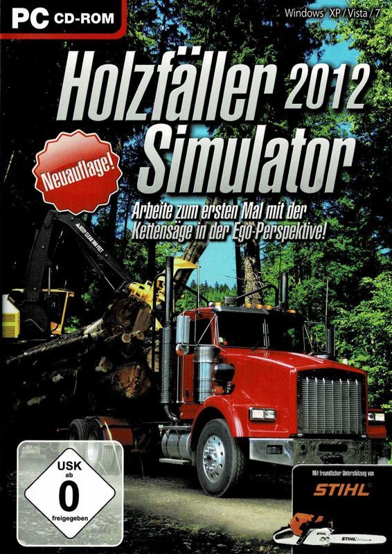 Game cover: Woodcutter Simulator 2012