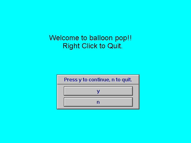 Game cover: Balloon Pop