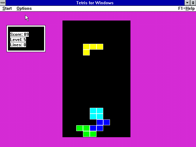 Game cover: Tetris for Windows