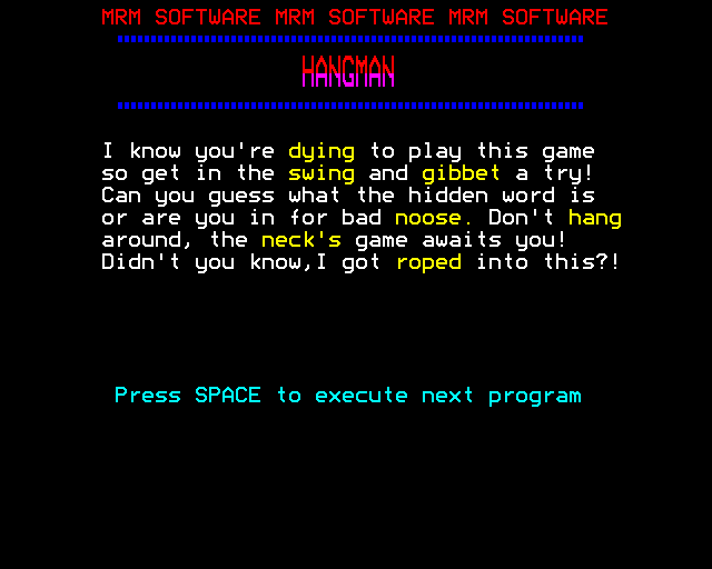 Game cover: Hangman & Solitaire