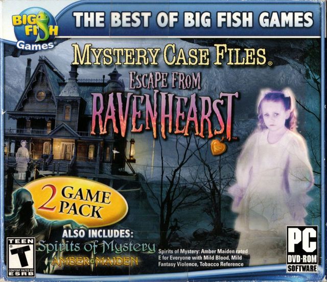 Game cover: Mystery Case Files: Escape from Ravenhearst - 2 Game Pack