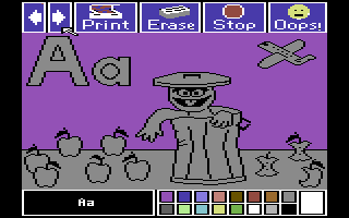 Game cover: The Sesame Street Crayon: Letters For You