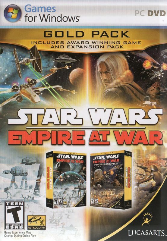 Game cover: Star Wars: Empire at War - Gold Pack