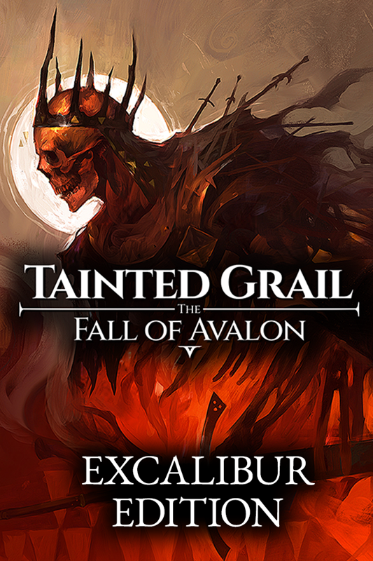 Game cover: Tainted Grail: The Fall of Avalon - Excalibur Edition