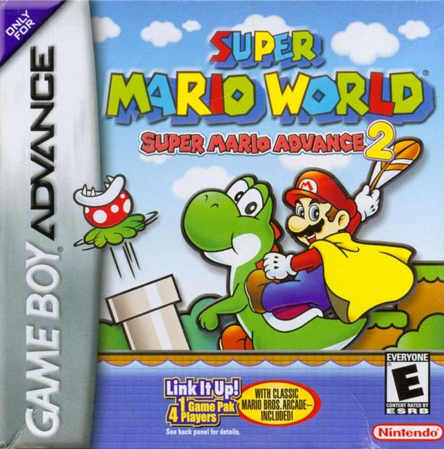 Game cover: Super Mario World: Super Mario Advance 2