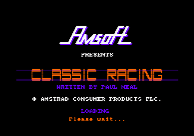 Game cover: Classic Racing