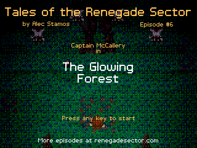 Game cover: Renegade Sector Episode #6: The Glowing Forest