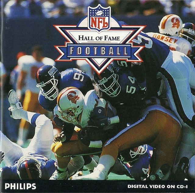 Game cover: NFL Hall of Fame Football