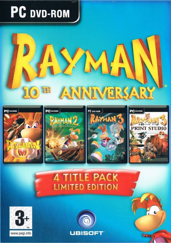 Game cover: Rayman: 10th Anniversary Collection