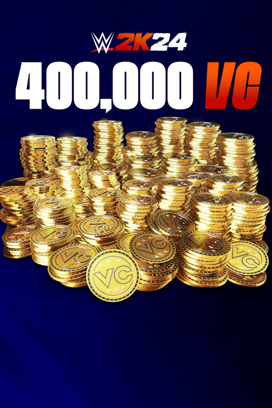 Game cover: WWE 2K24: 400,000 VC