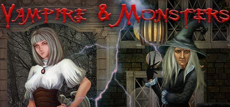 Game cover: Vampire & Monsters: Mystery Hidden Object Games - Puzzle
