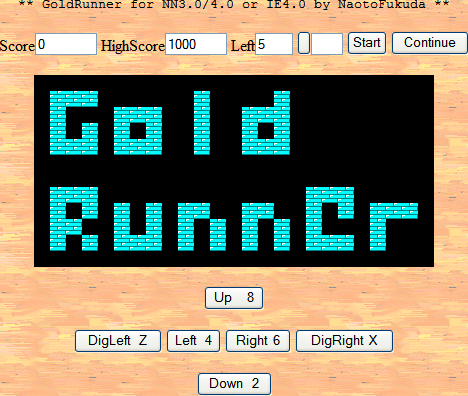 Game cover: Gold Runner