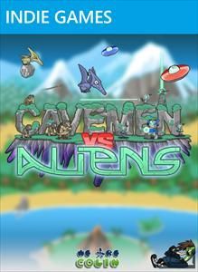 Game cover: Cavemen vs Aliens