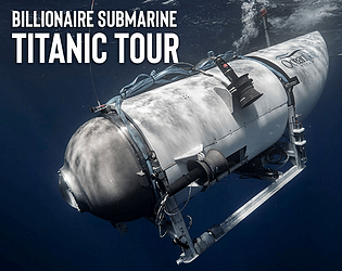 Game cover: Billionaire Submarine Titanic Tour: The Game