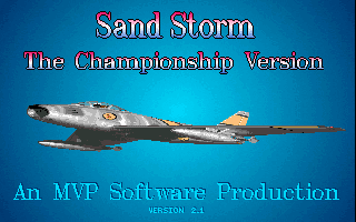 Game cover: Sand Storm: The Championship Version