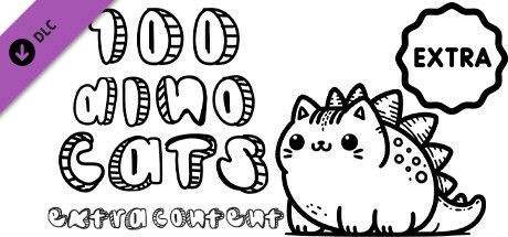 Game cover: 100 Dino Cats: Extra Content