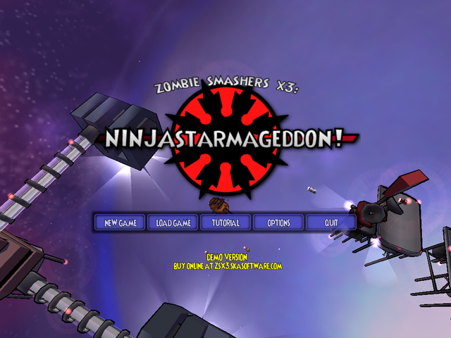Game cover: Zombie Smashers X3: Ninjastarmageddon!