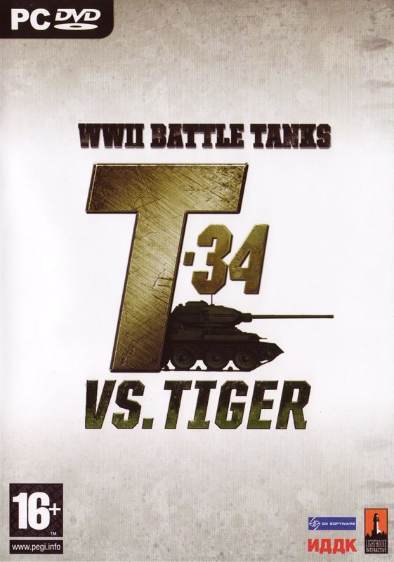 Game cover: WWII Battle Tanks: T-34 vs. Tiger
