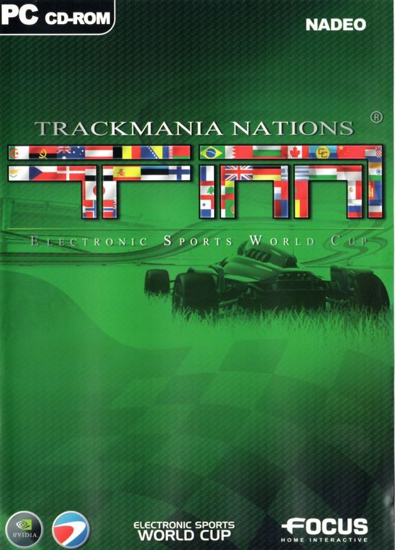 Game cover: TrackMania Sunrise eXtreme + TrackMania Nations ESWC (Collector's Edition)