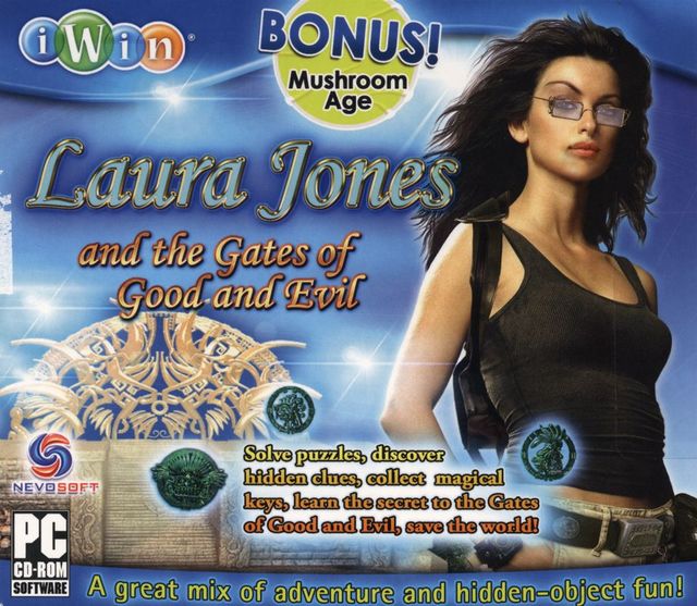 Game cover: Laura Jones and the Gates of Good and Evil