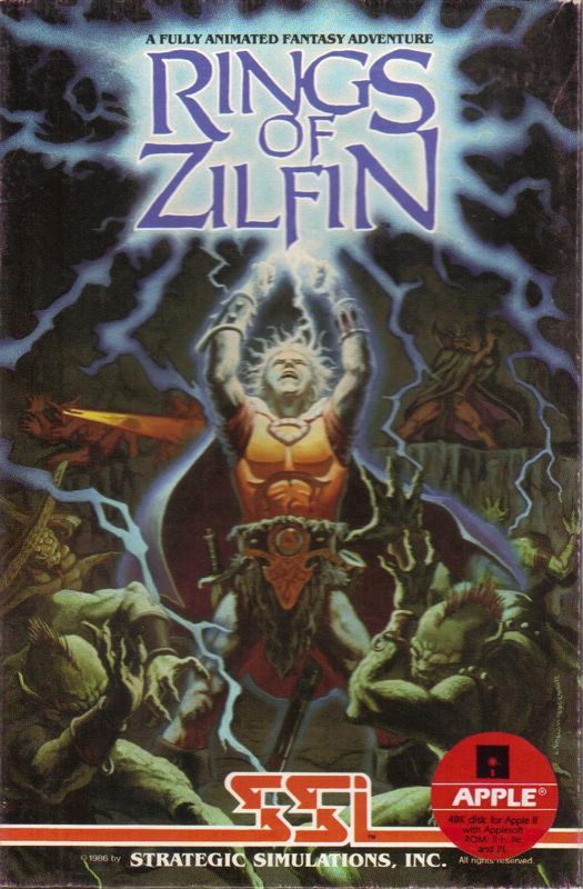 Game cover: Rings of Zilfin
