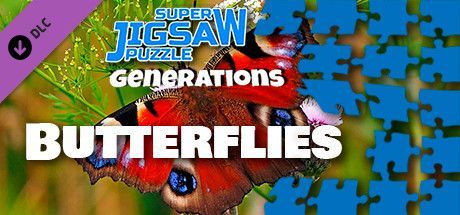 Game cover: Super Jigsaw Puzzle: Generations - Butterflies