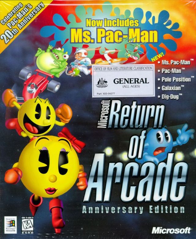Game cover: Microsoft Return of Arcade: Anniversary Edition