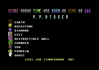Game cover: P.P. Digger