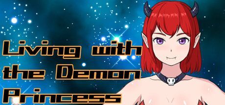 Game cover: Living with the Demon Princess