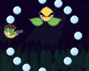 Game cover: Bananaman VS Dr Lemon