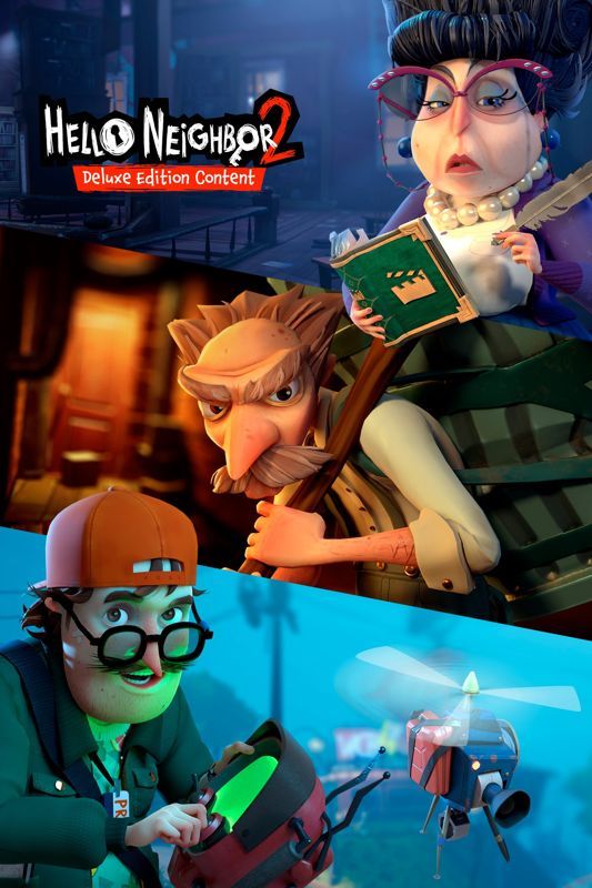 Game cover: Hello Neighbor 2: Deluxe Edition Content
