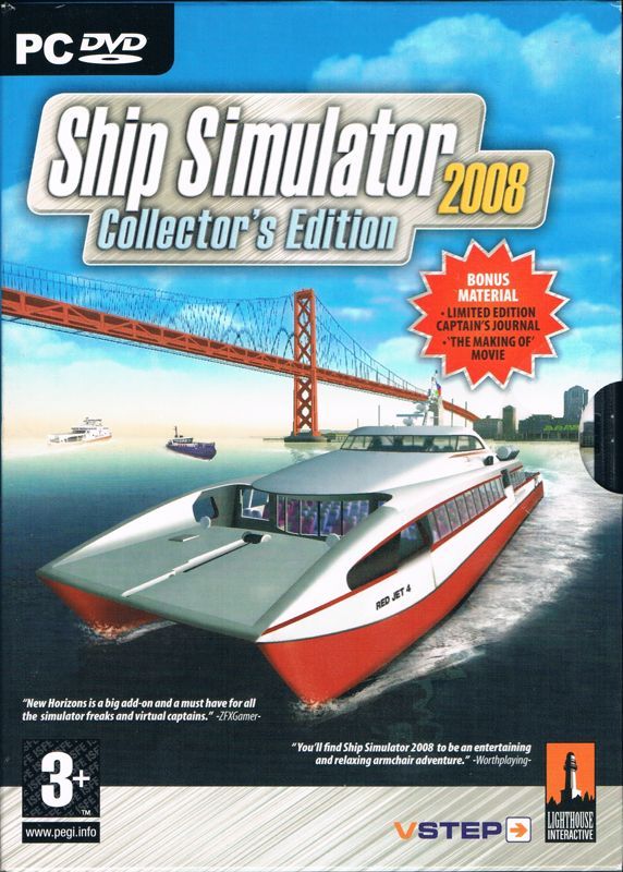 Game cover: Ship Simulator 2008 (Collector's Edition)