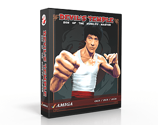 Game cover: Devil's Temple: Son of the Kung Fu Master