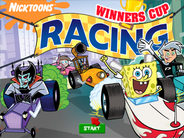 Game cover: Nicktoons Winners Cup Racing