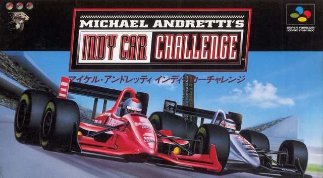 Game cover: Michael Andretti's Indy Car Challenge