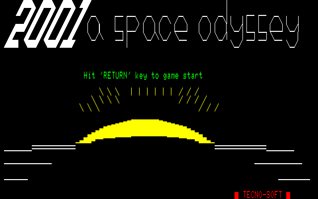 Game cover: 2001: A Space Odyssey