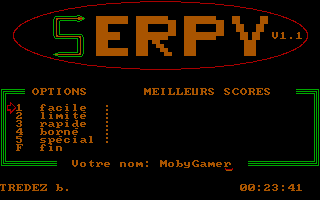 Game cover: Serpy