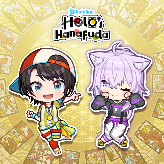 Game cover: Holo's Hanafuda DLC: Oozora Subaru & Nekomata Okayu Set