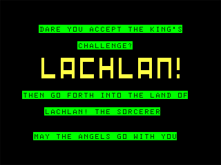 Game cover: Lachlan!