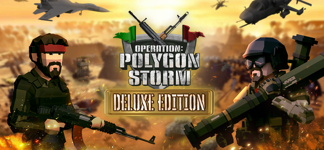Game cover: Operation: Polygon Storm - Deluxe Edition