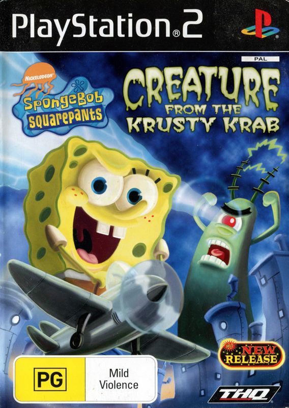 Game cover: SpongeBob Squarepants: Creature from the Krusty Krab
