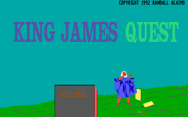 Game cover: King James Quest