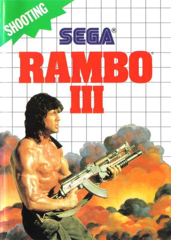 Game cover: Rambo III