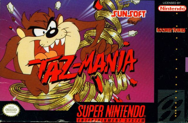 Game cover: Taz-Mania
