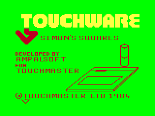 Game cover: Simon's Squares