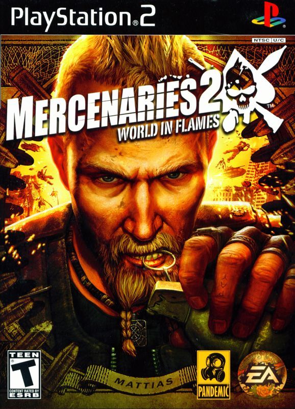 Game cover: Mercenaries 2: World in Flames