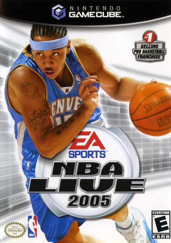 Game cover: NBA Live 2005