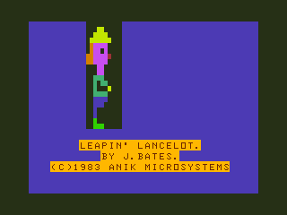 Game cover: Leapin' Lancelot