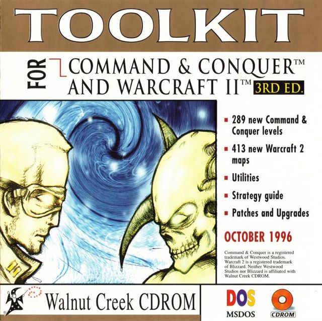 Game cover: Toolkit for Command & Conquer and Warcraft II 3rd Ed.